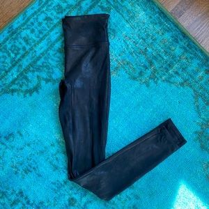 SPANX Faux Leather Leggings